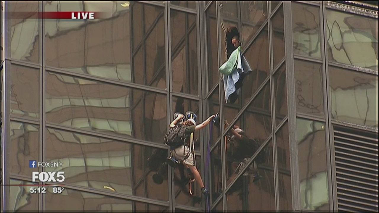 Trump Tower climber