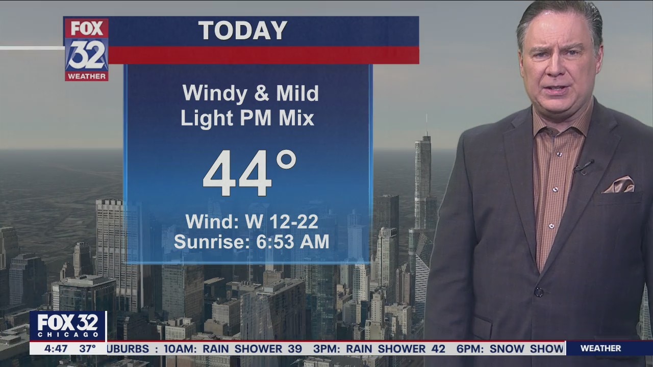Morning forecast for Chicagoland on Feb. 11