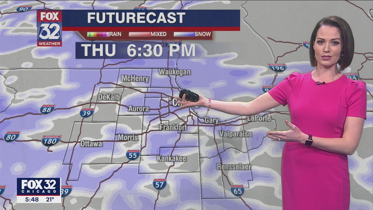 Chicagoland weather: 6 p.m. forecast on Feb. 23