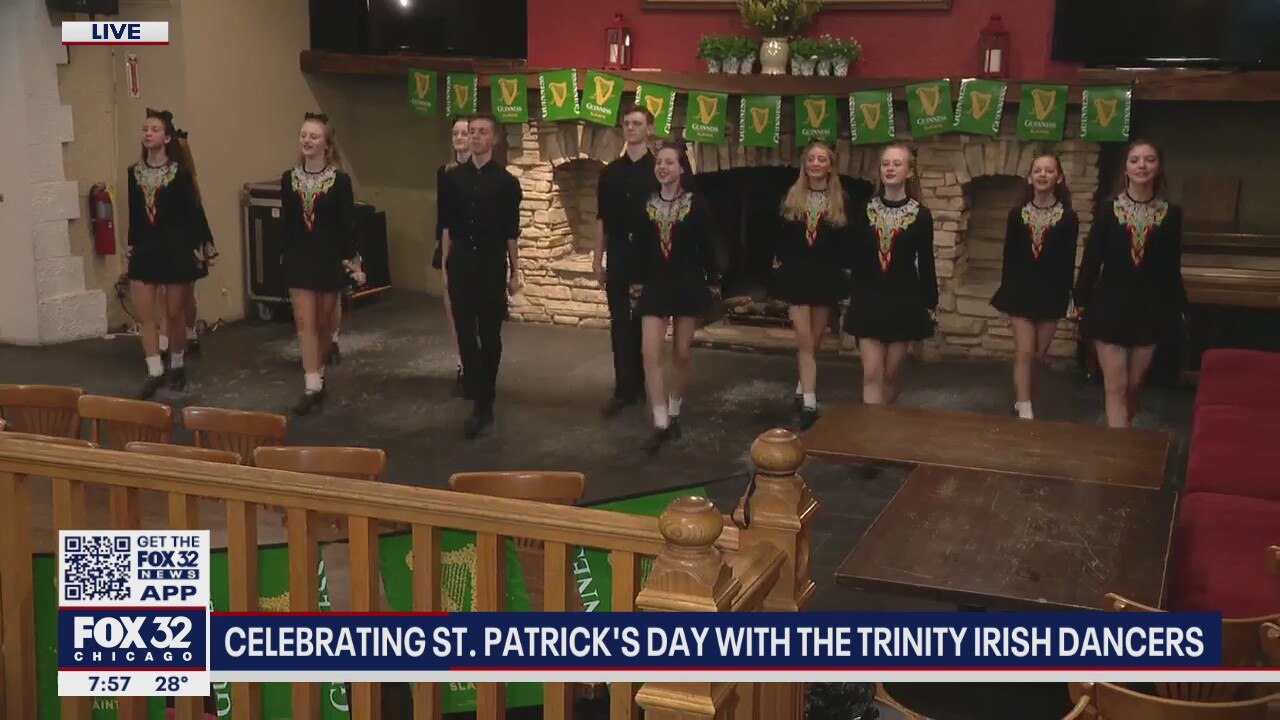 Trinity Irish Dancers celebrate St. Patrick's Day