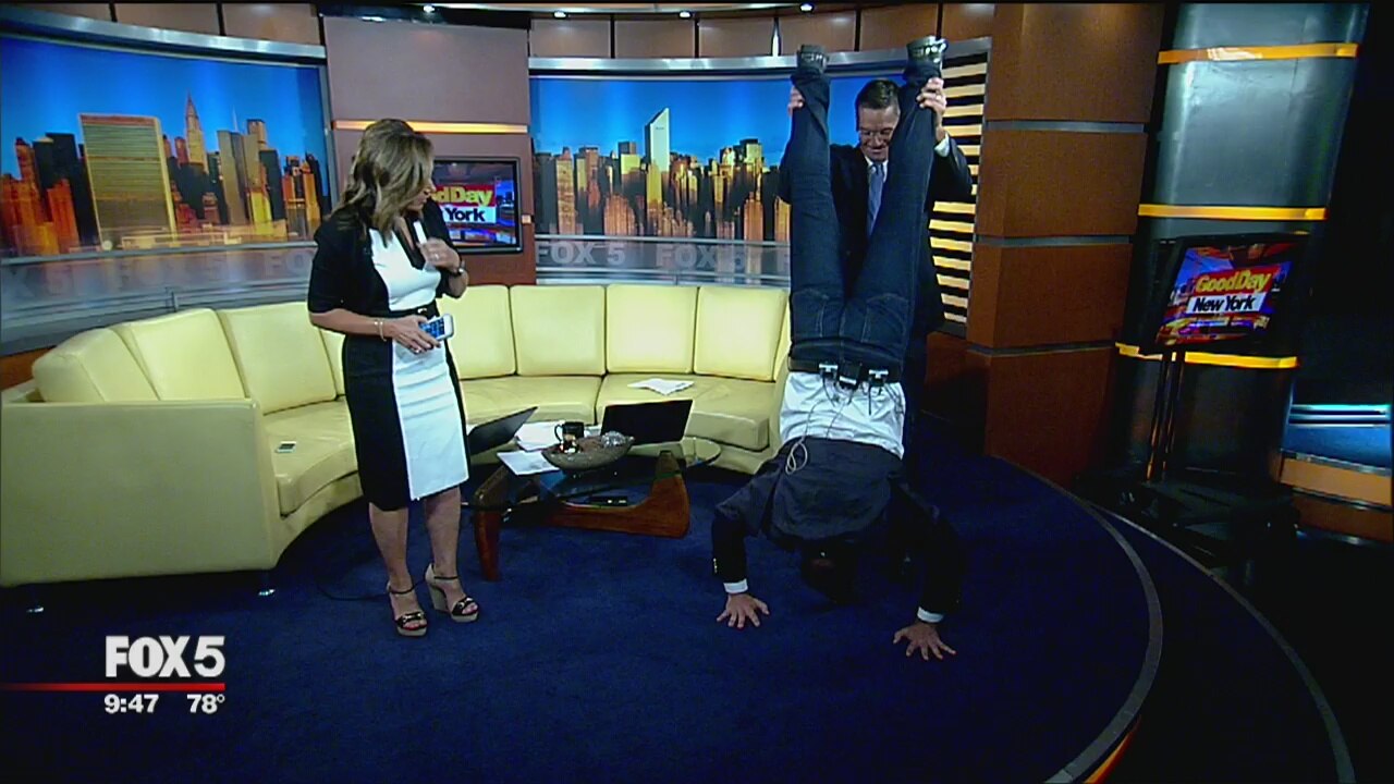 Handstand press