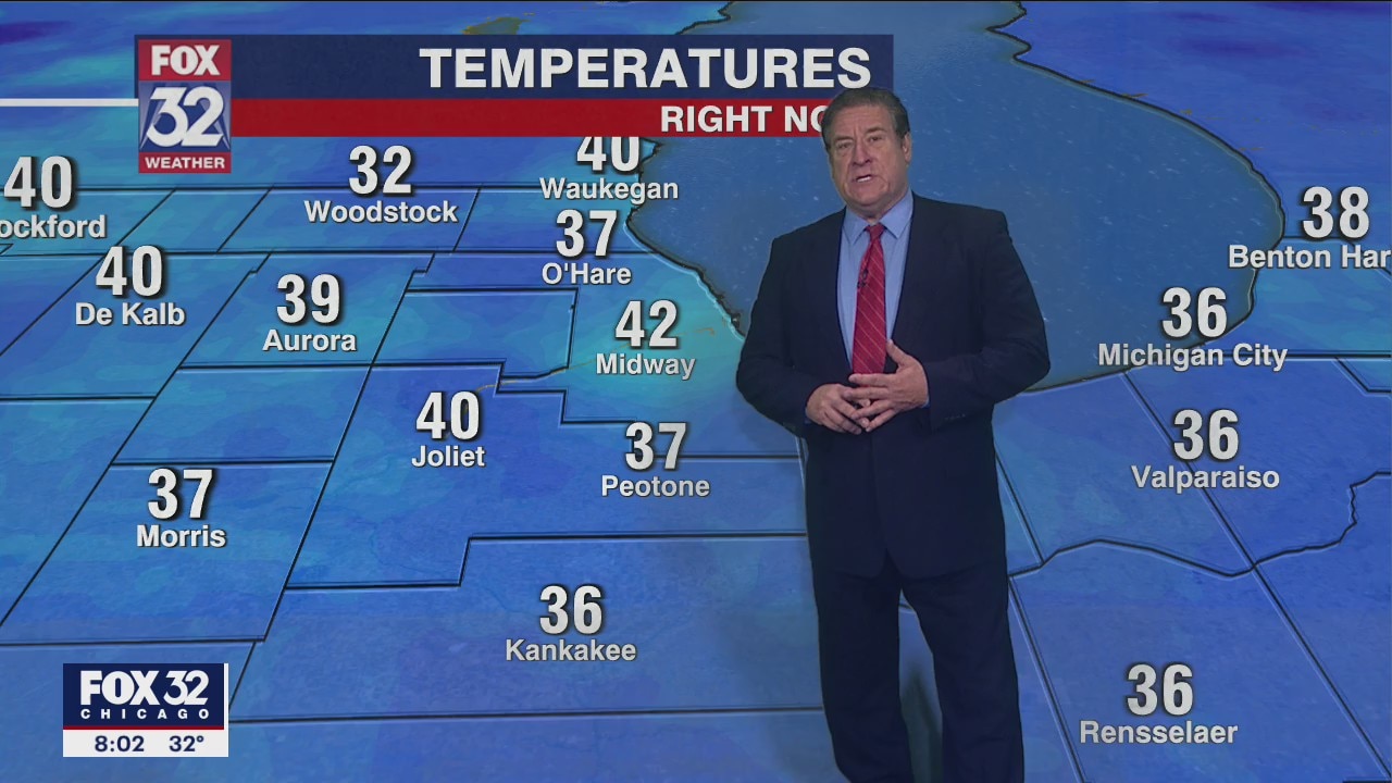 Sunday morning forecast for Chicagoland on April 10th