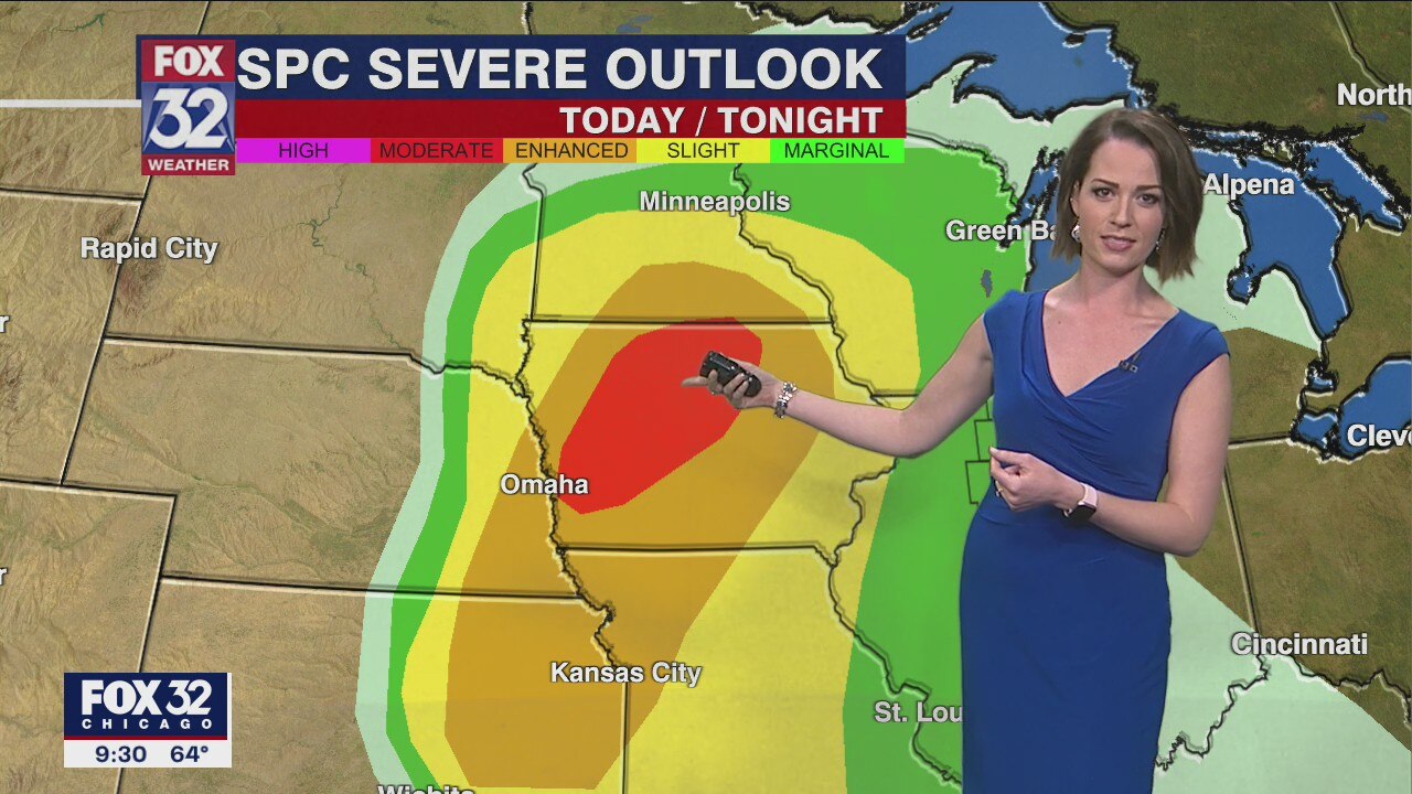 Chicagoland weather: Evening forecast on April 12