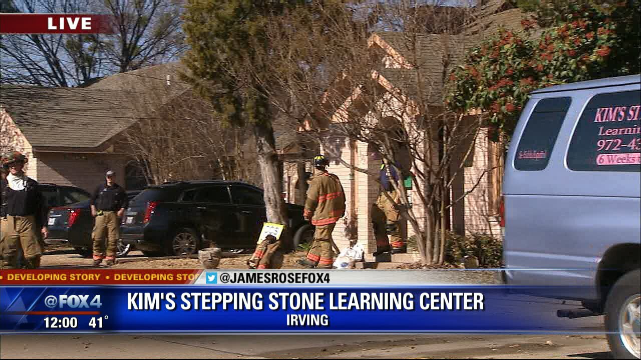 Children safely evacuated after Irving daycare fire