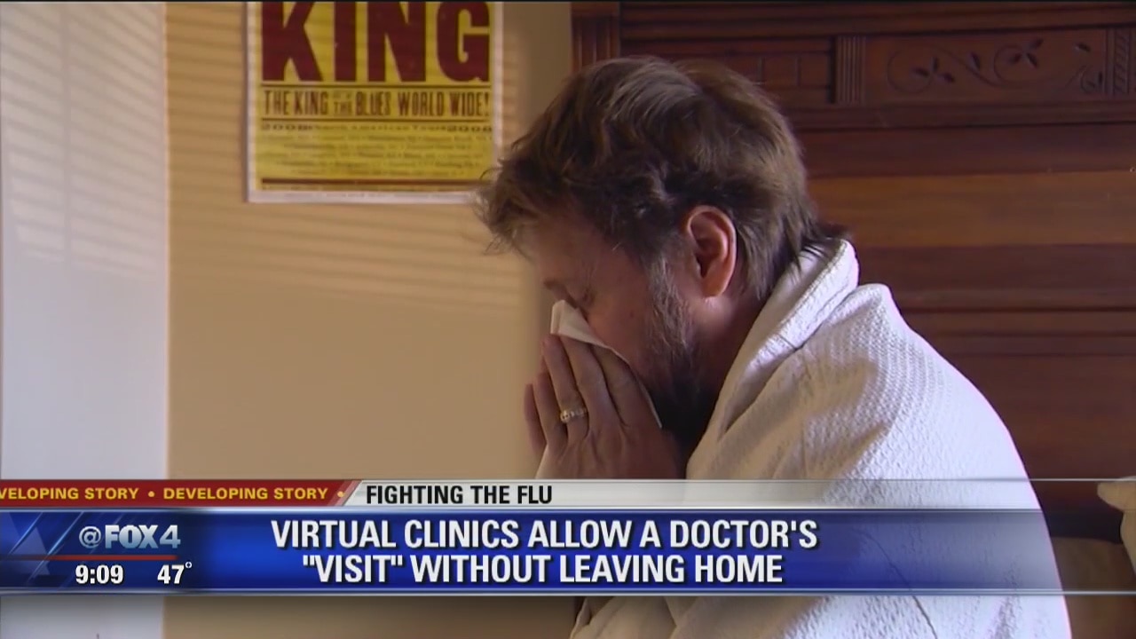 Doctors using virtual care visits to treat flu patients