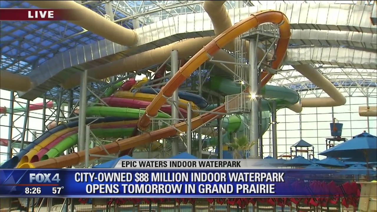 New Epic Waters indoor water park opens