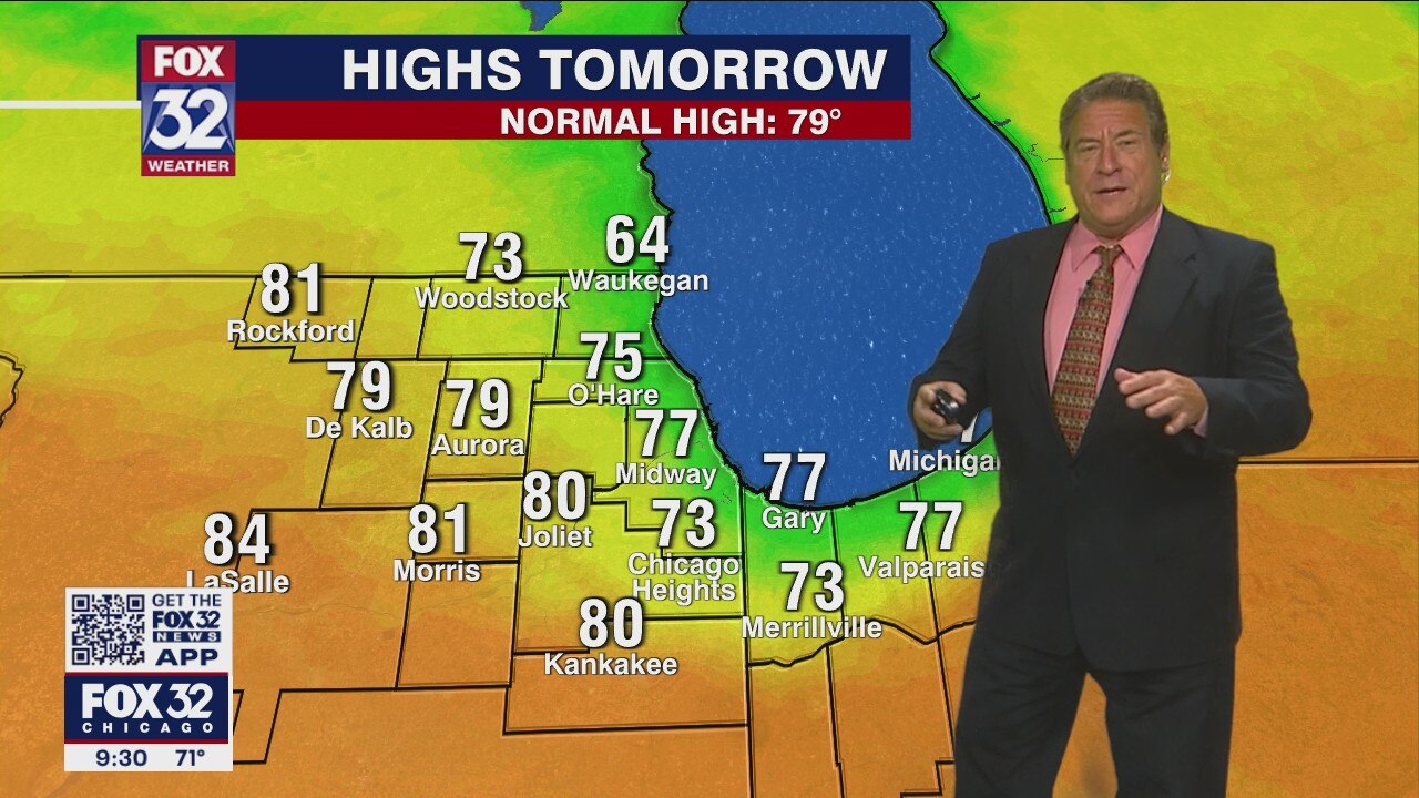 Chicagoland forecast for Saturday night, June 11