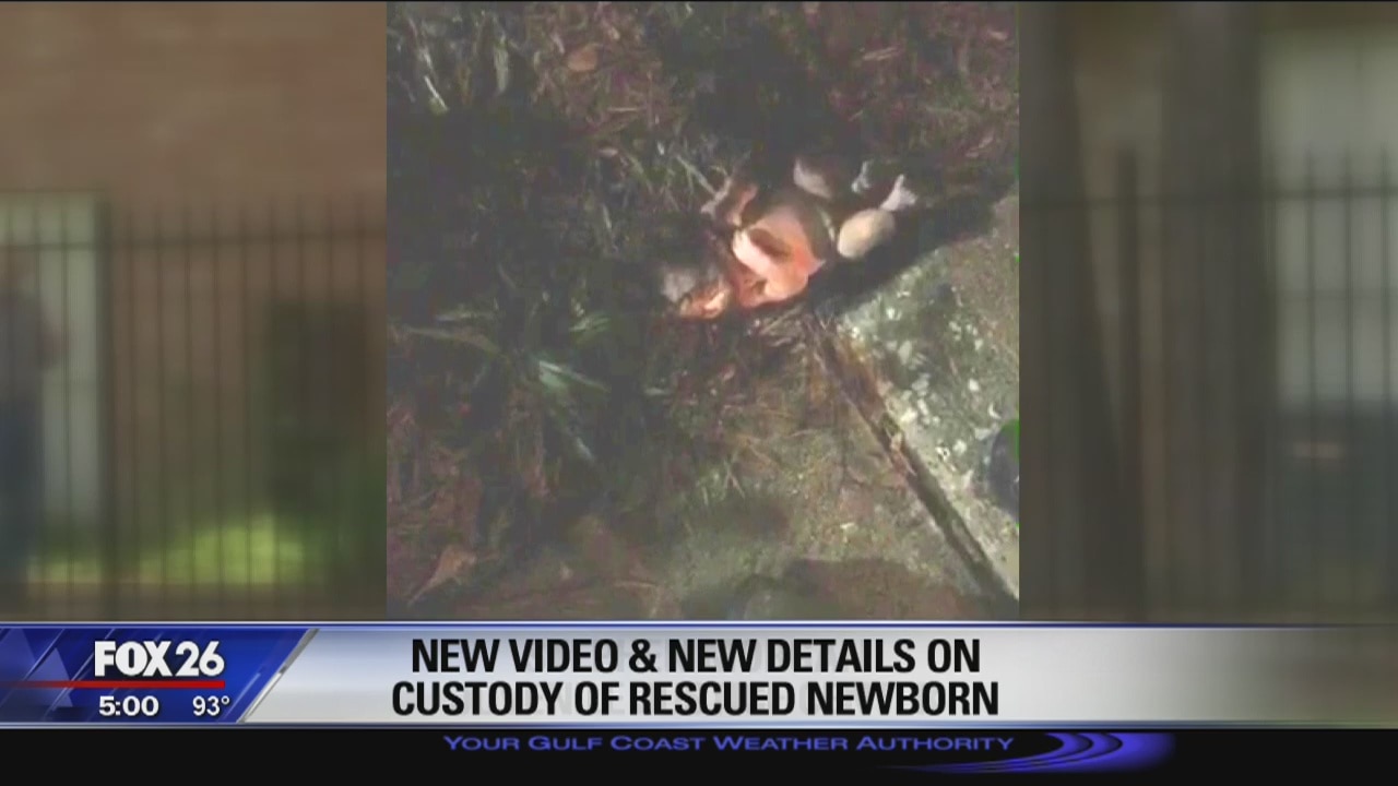 Custody hearing for abandoned newborn begins