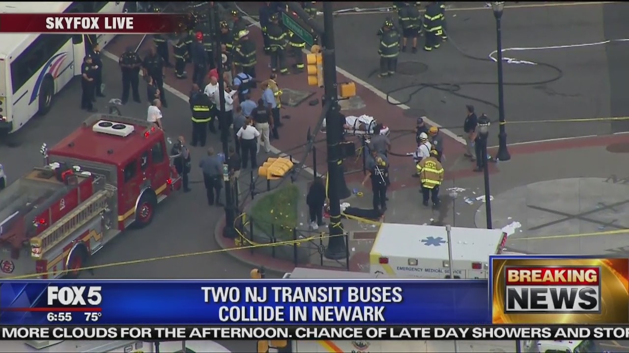 NJ Transit Bus Collision: Closures, diversion