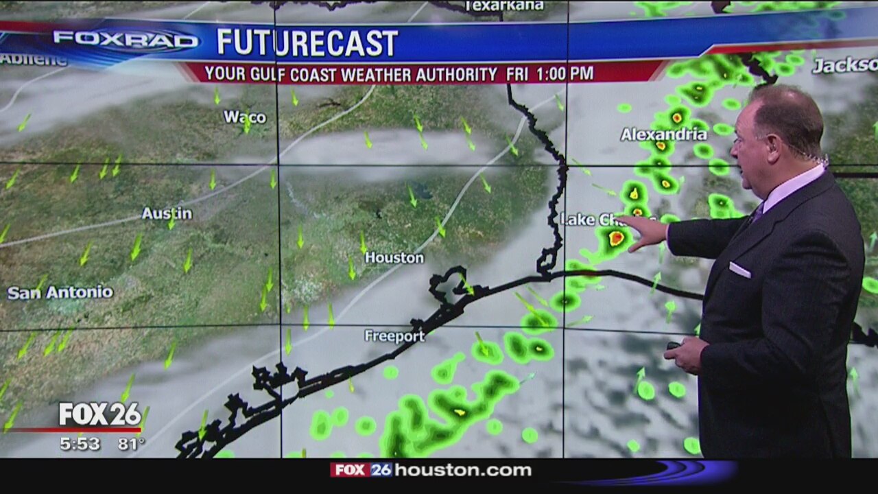 5 p.m. Oct. 26 FOXRAD Forecast