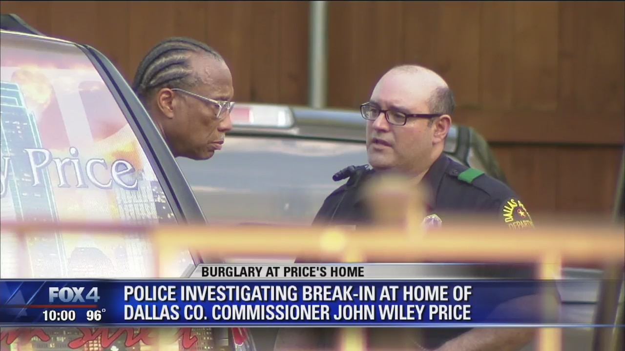 John Wiley Price's home burglarized on Friday