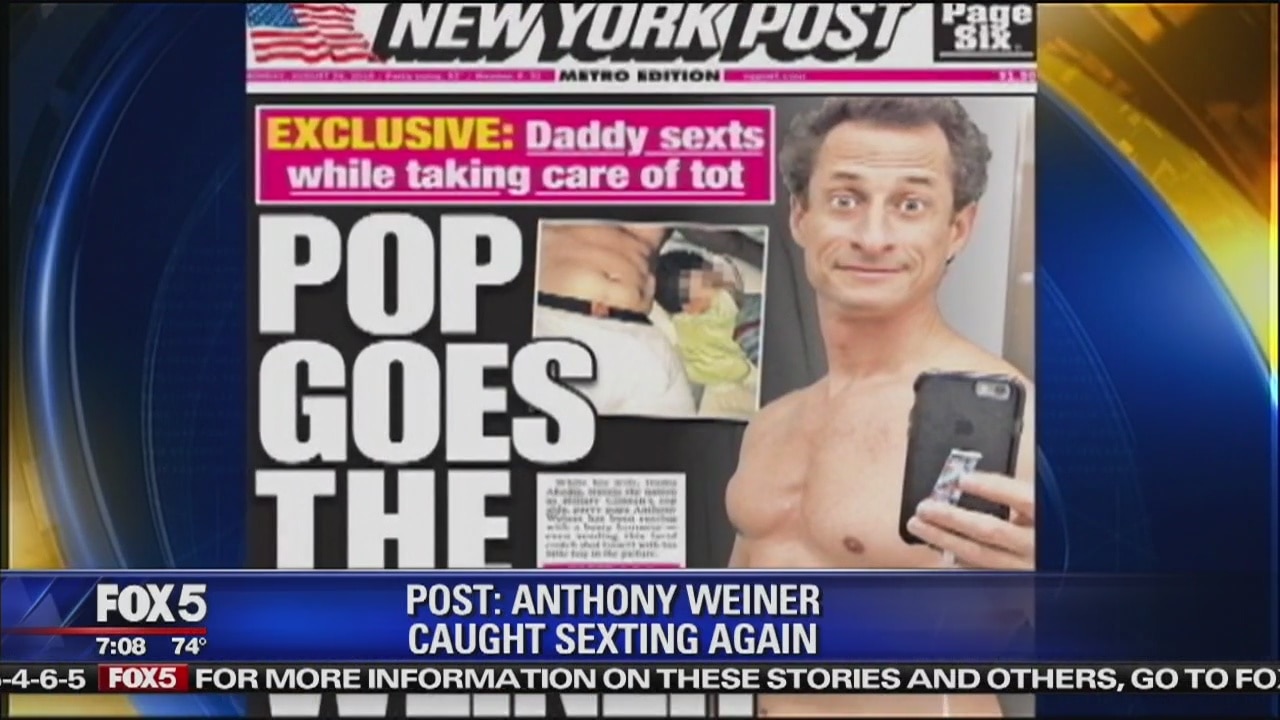 Weiner sexting, again