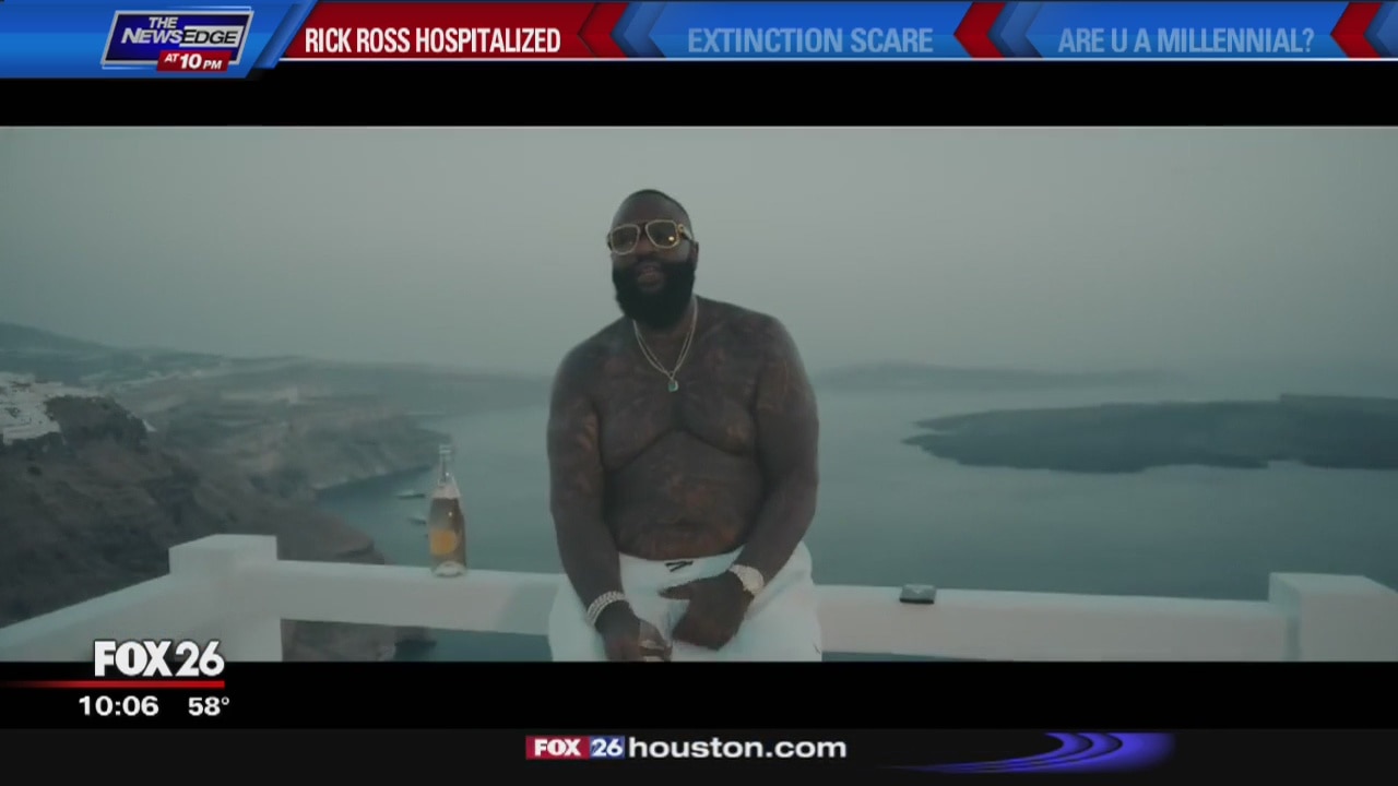 TMZ reports rapper Rick Ross in hospital