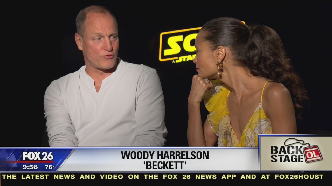 Go Backstage - 'Solo: A Star Wars Story' (Woody Harrelson &Thandie Newton)