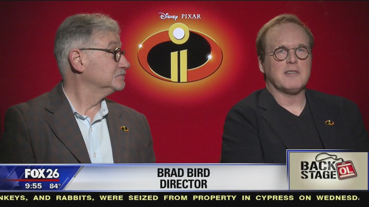 Go Backstage - 'Incredibles 2' (John Walker & Brad Bird)