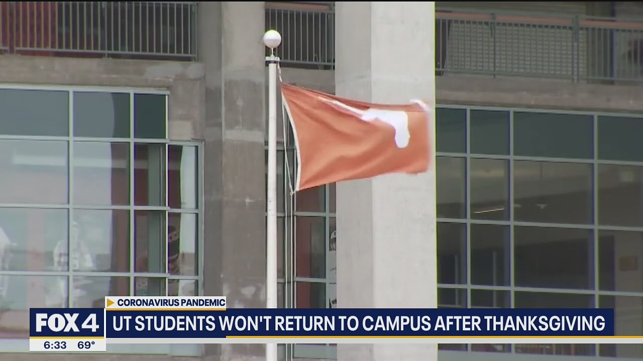 UT students won't return to campus after Thanksgiving