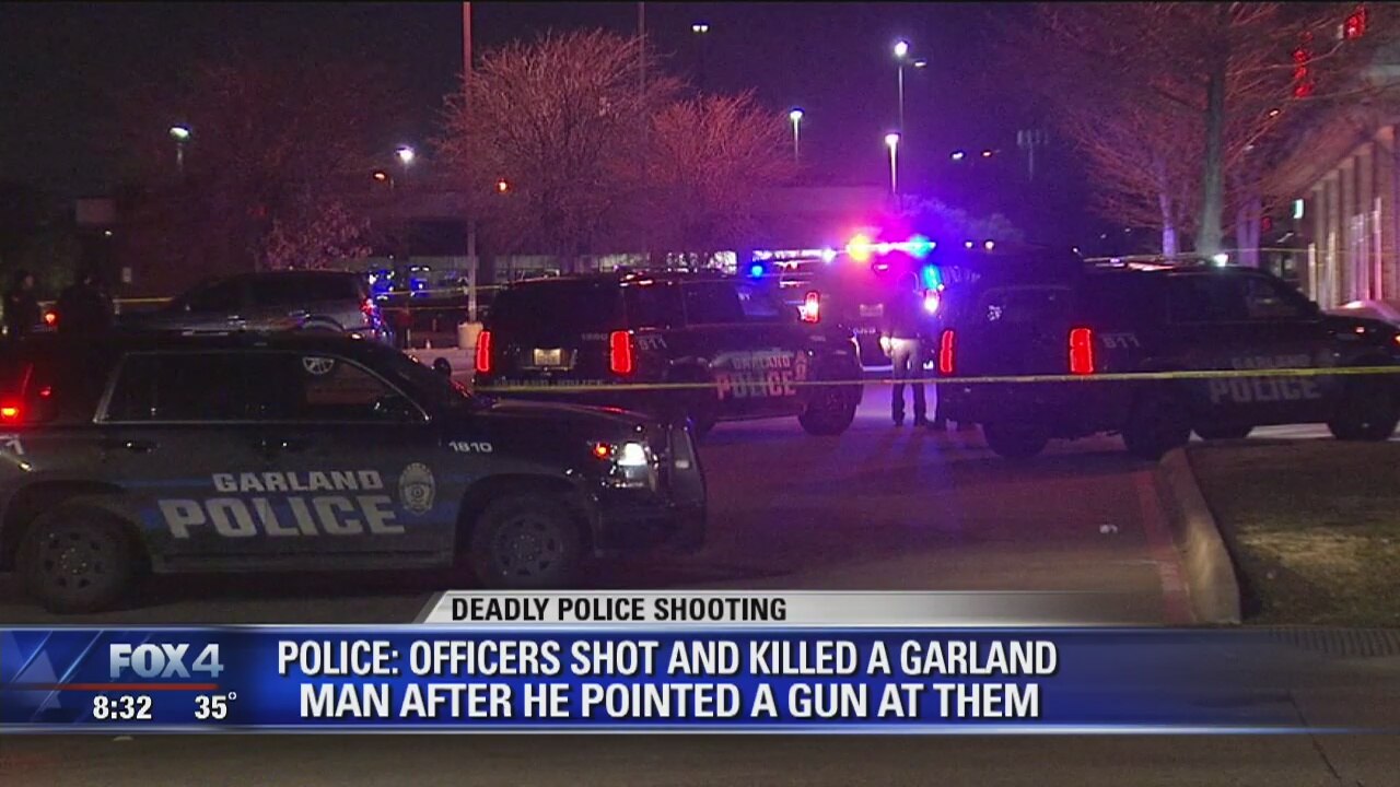 Police: Officers shoot, kill man who pointed gun at them