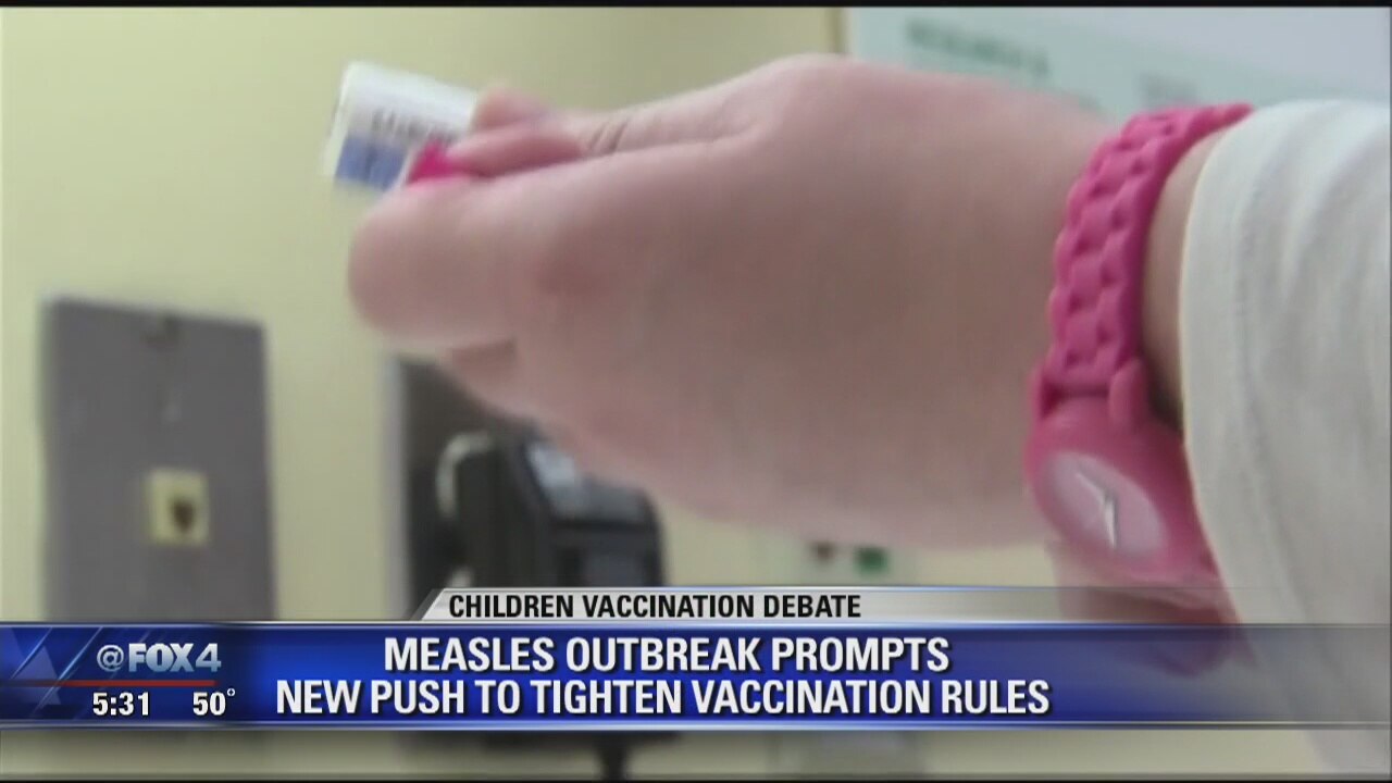 Groups want to change Texas law allowing non-medical exemptions for vaccines