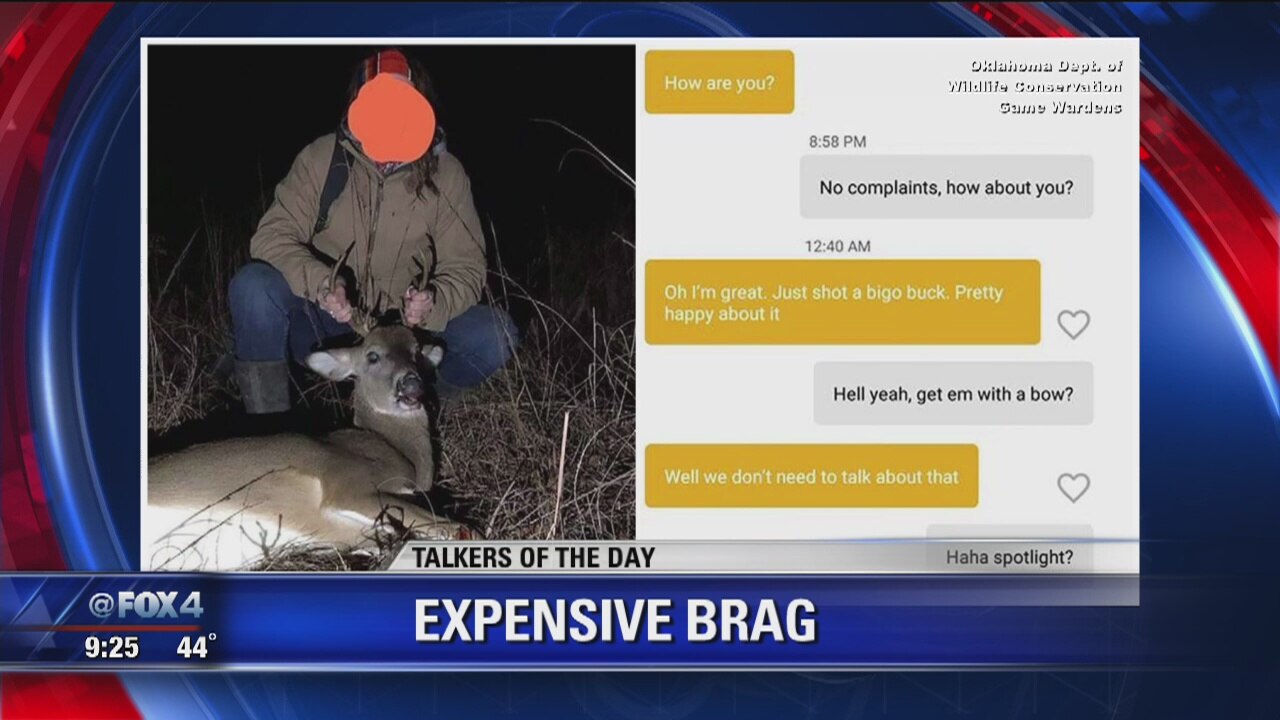 Woman brags about poaching deer to game warden on dating app