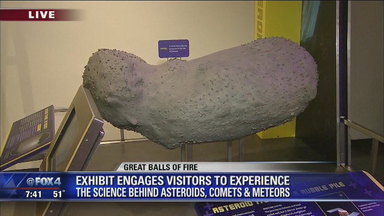 New asteroid exhibit open at Sci-Tech Discovery Center