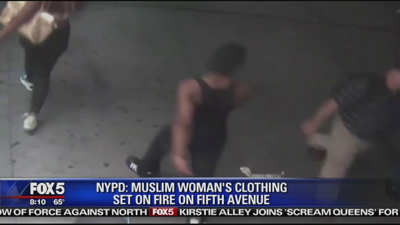 Muslim woman's clothes set on fire: NYPD