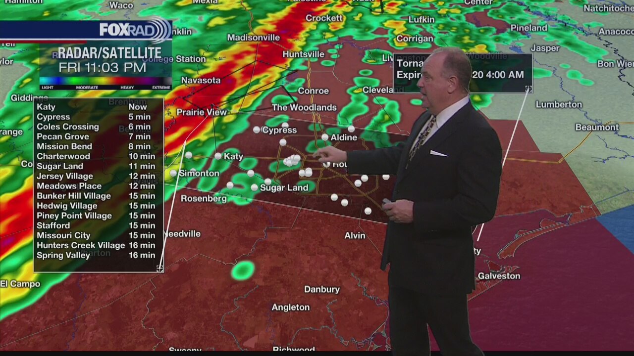 Severe Weather Update: Tornado Warning