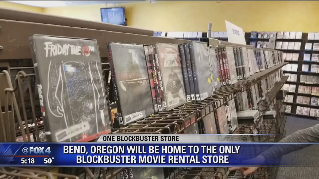 Bend, Oregon is home to final Blockbuster movie rental store