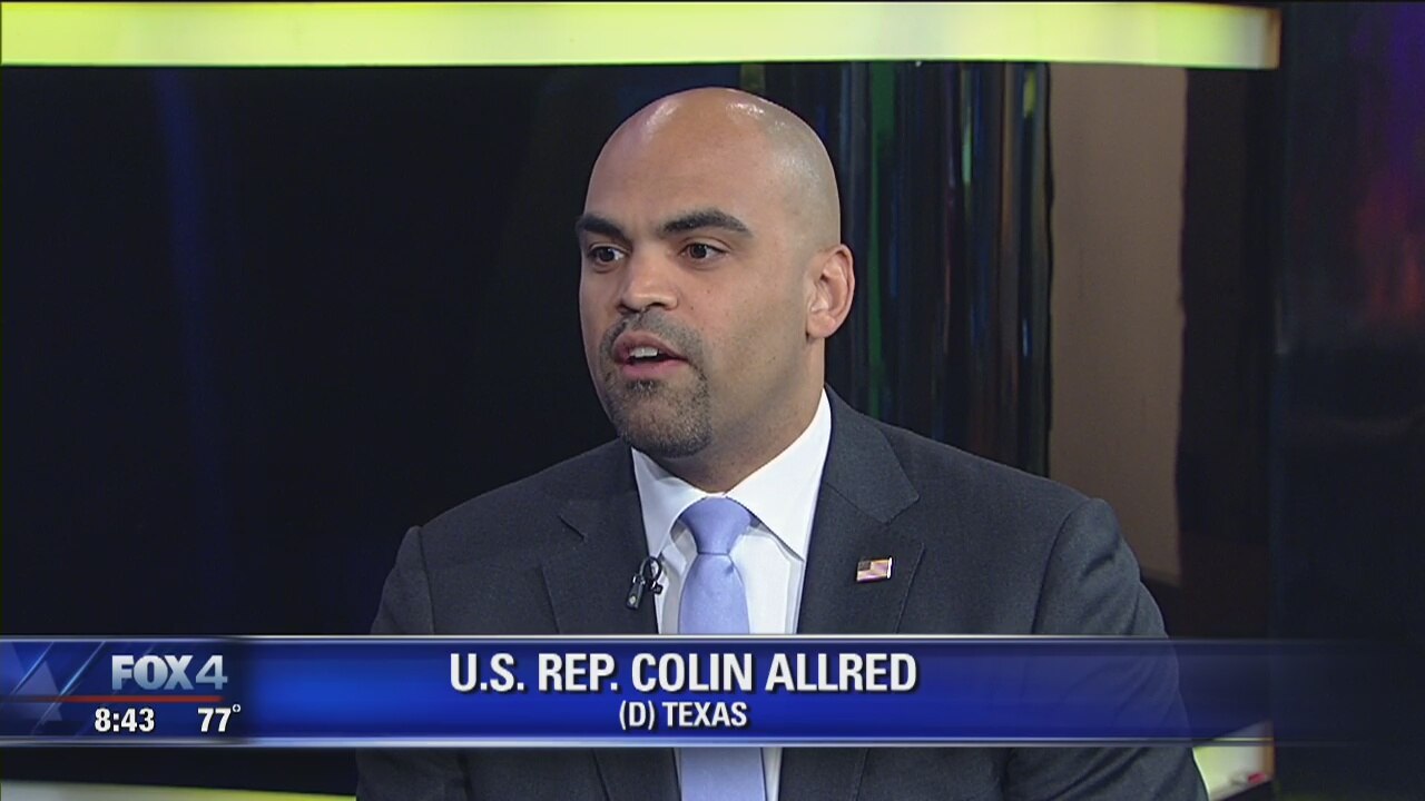U.S. Rep. Colin Allred holds meeting with voters