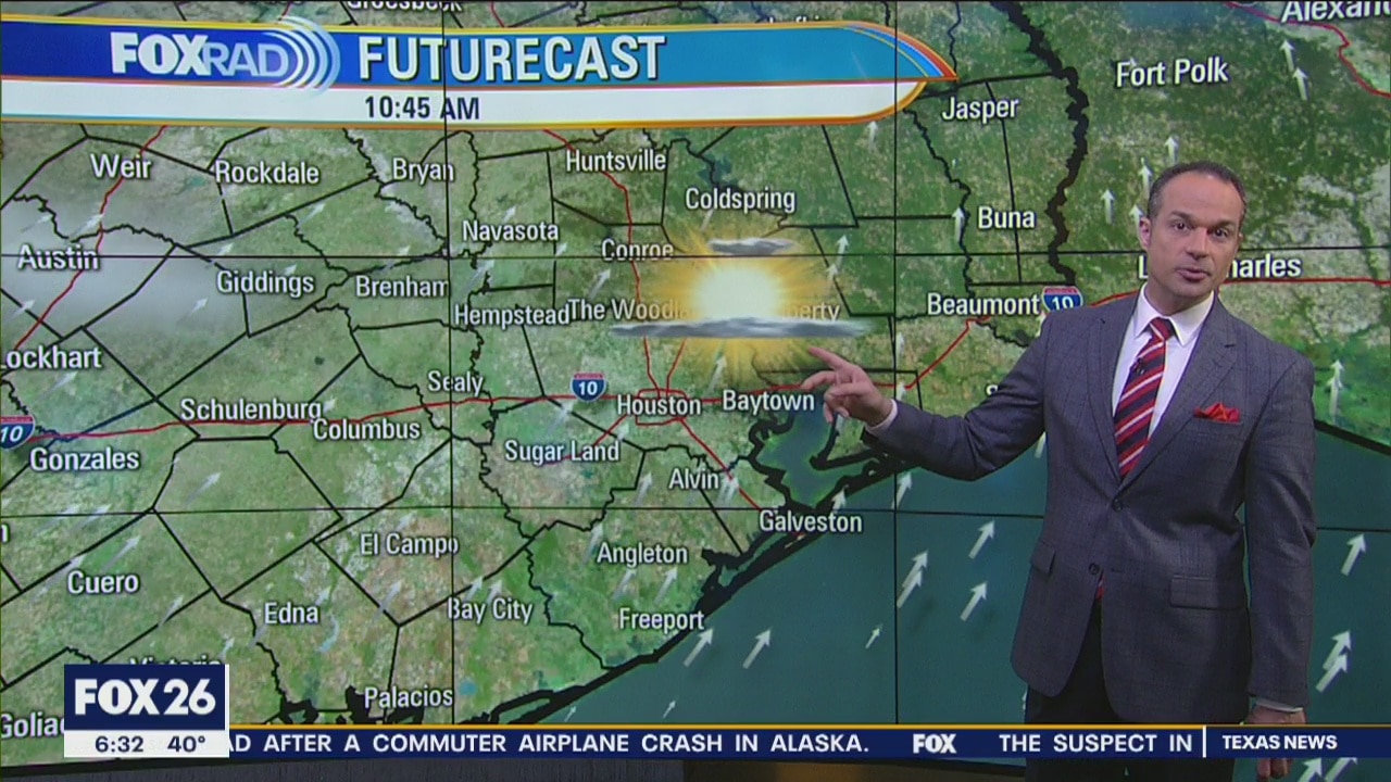 Friday morning weather forecast