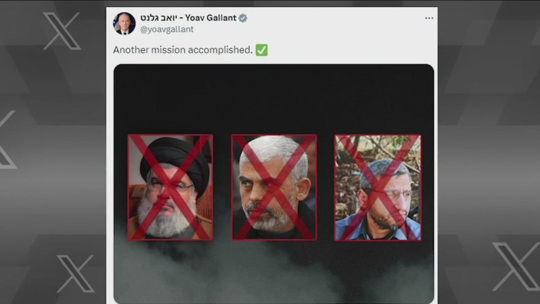 Israel says it killed Hamas leader Yahya Sinwar