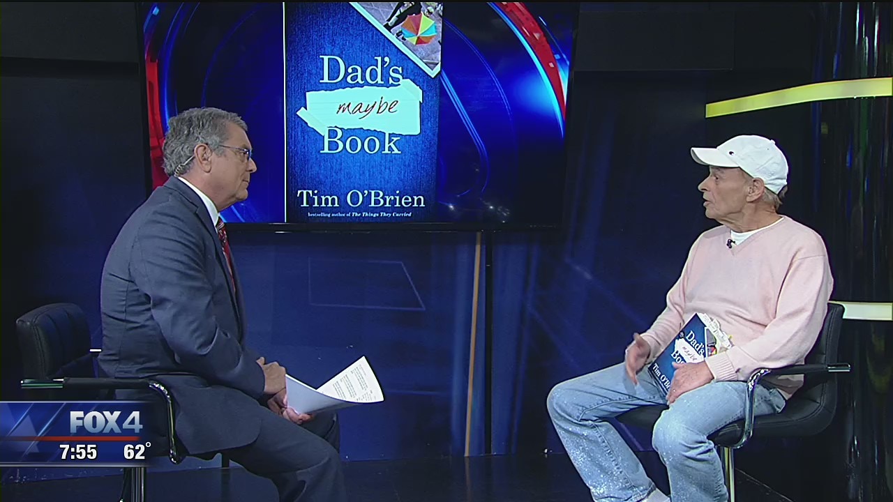 Author Tim O'Brien says sons inspired latest book