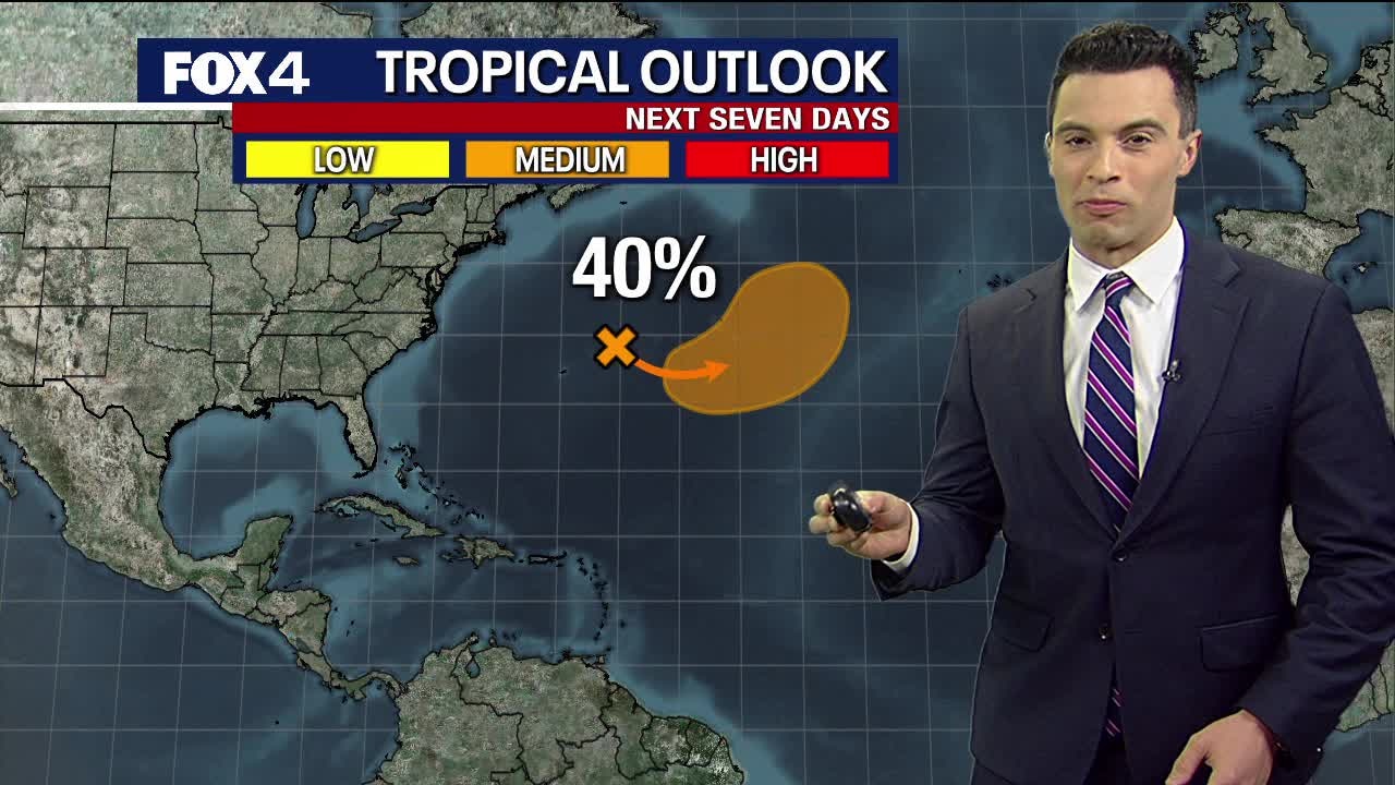 Possible named storm forming in the Atlantic
