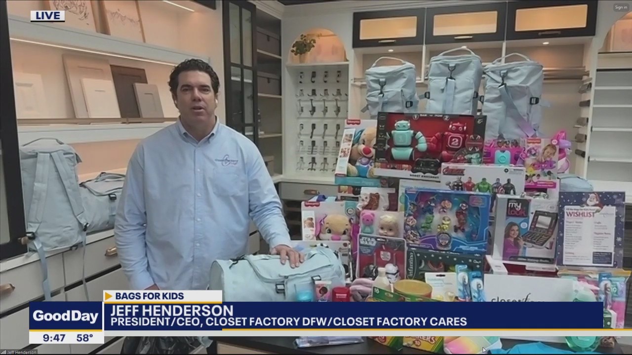 Nonprofit gives foster kids a place to put their stuff
