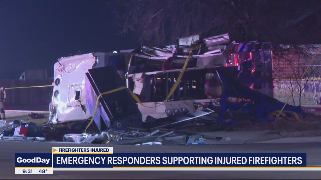 Fort Worth firefighter critically injured in crash