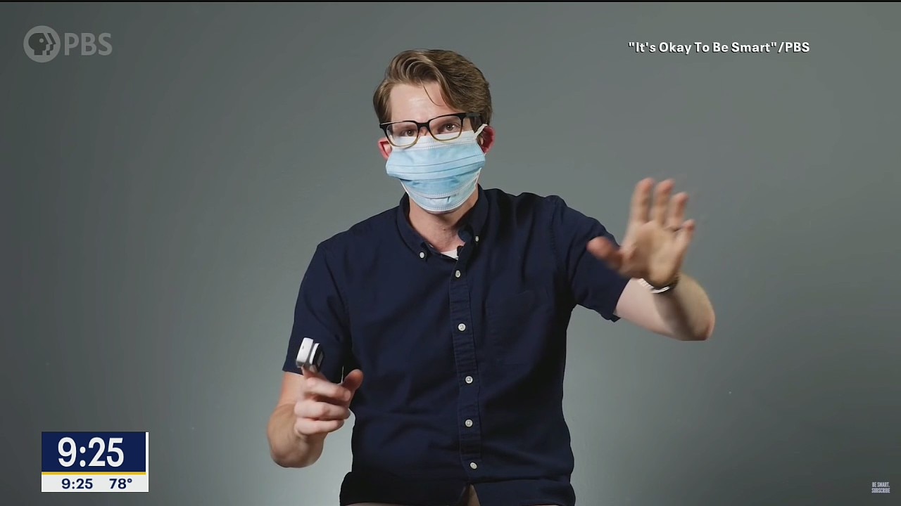 'It's Okay to be Smart' hosts helps debunk mask myths