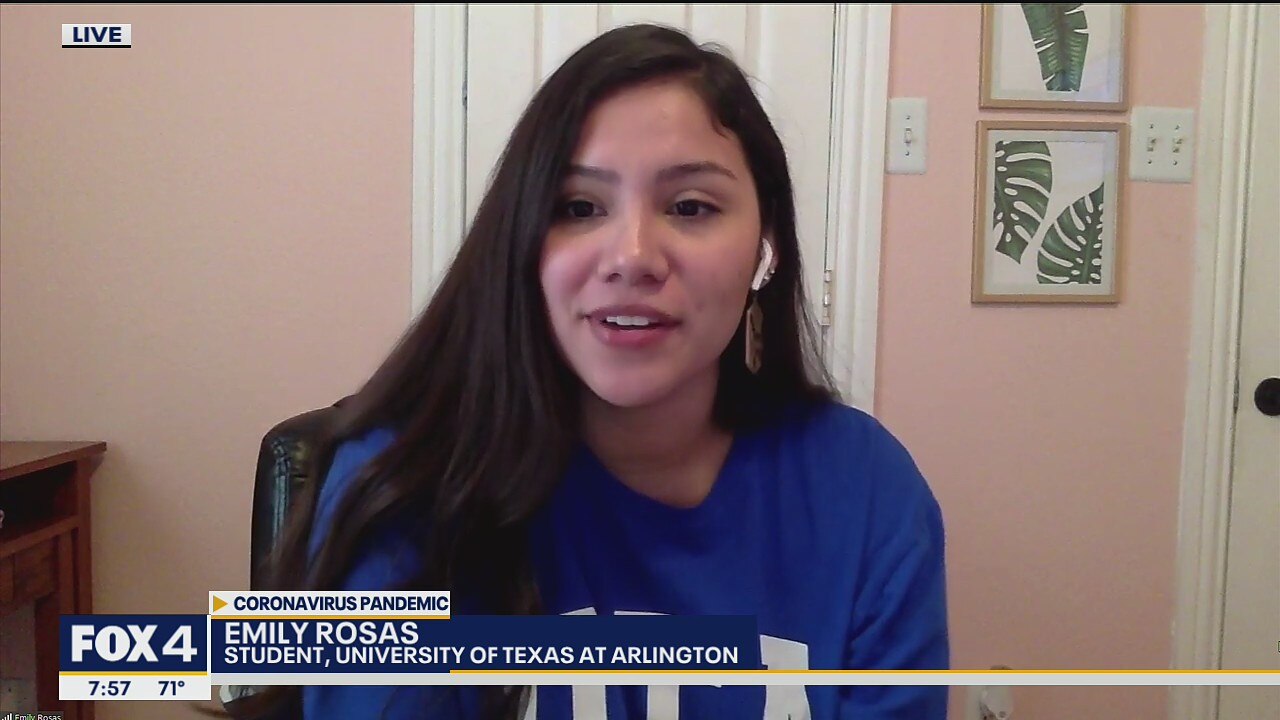 UT-Arlington student shares her family's COVID-19 story