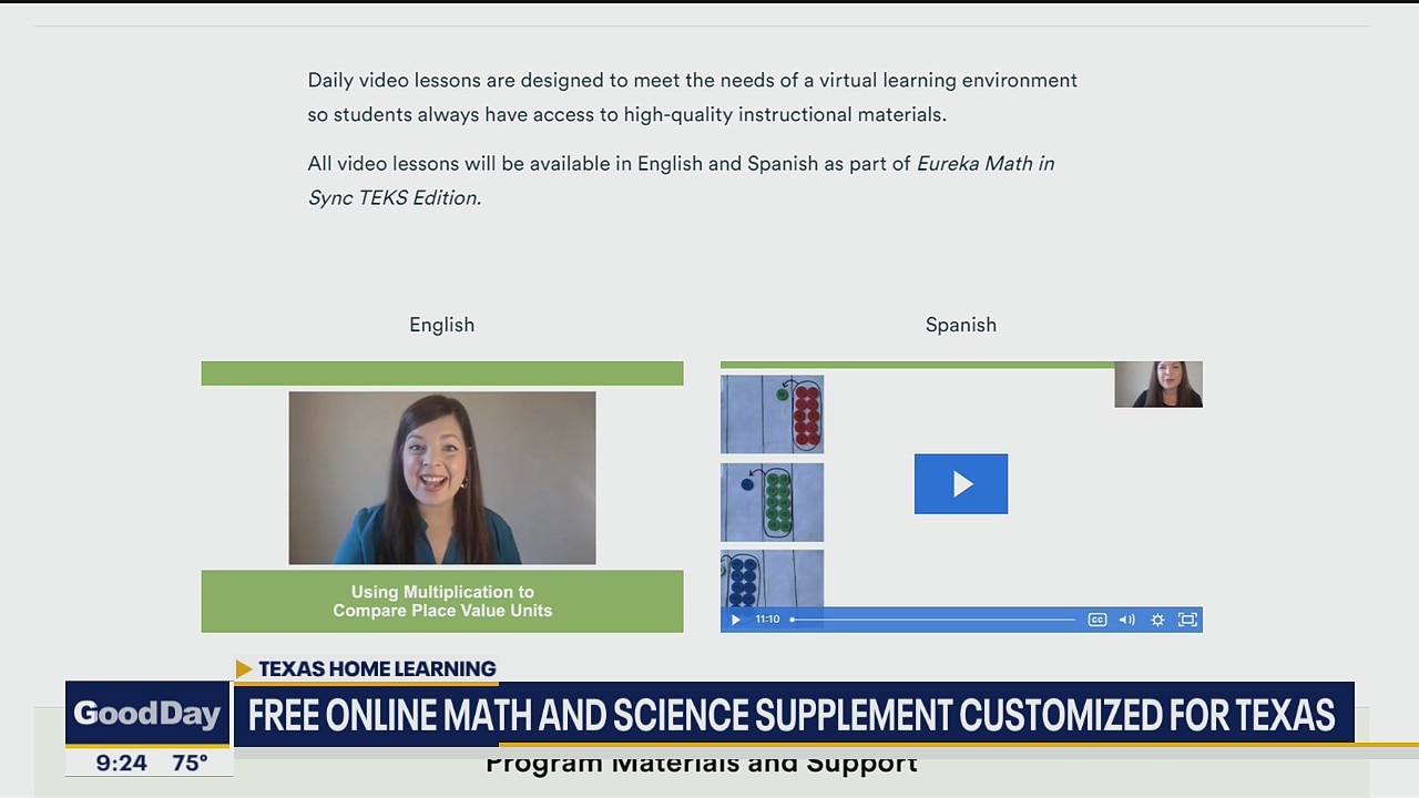 Texas offers free online resource for students learning math