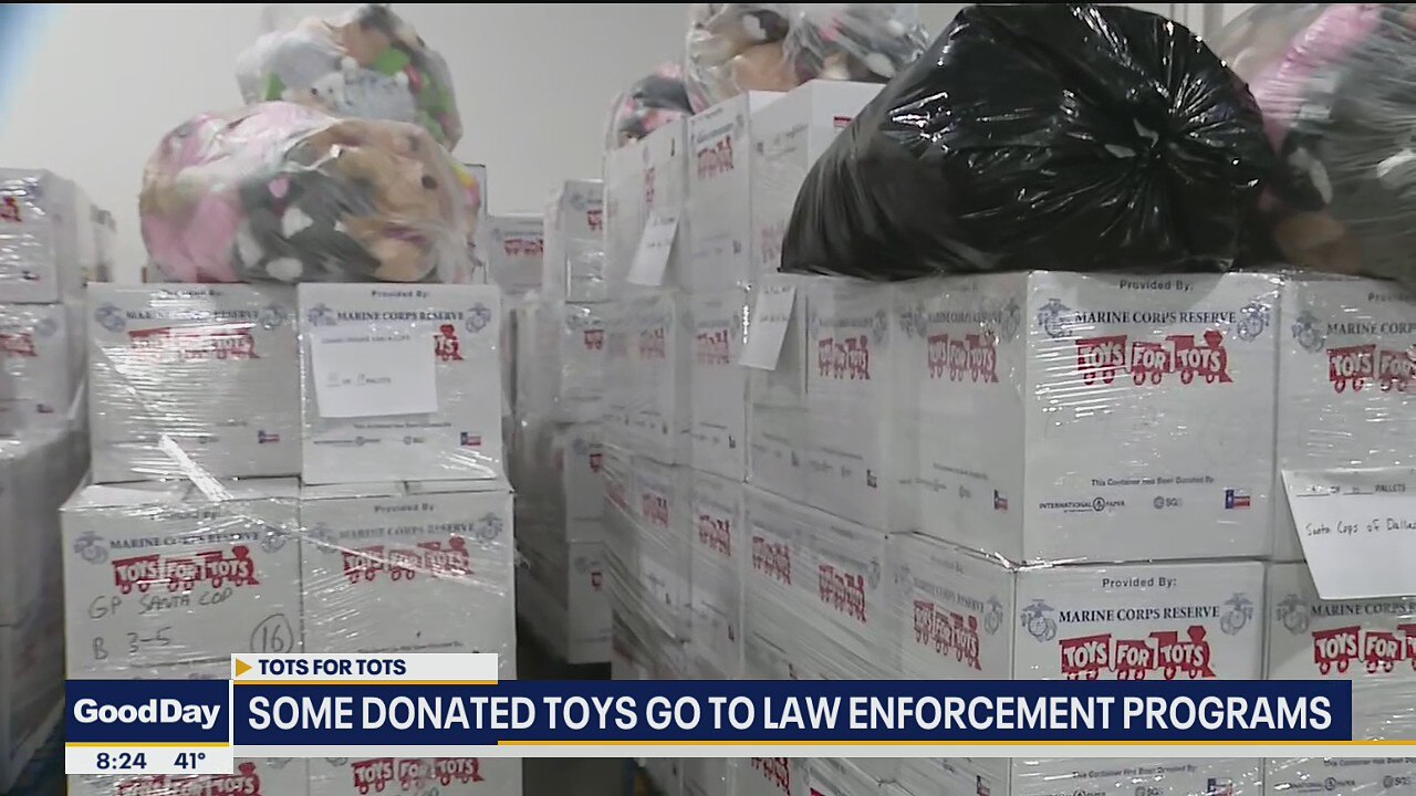 Some Toys for Tots donations go to law enforcement programs