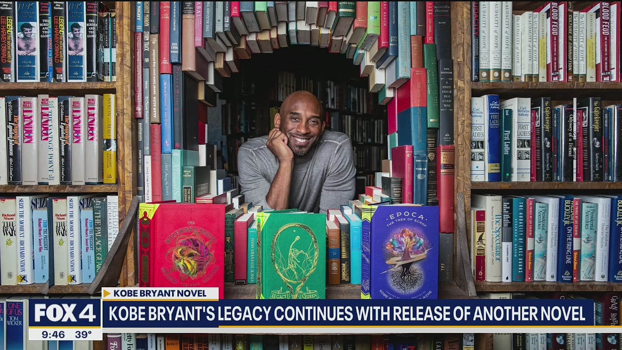 Kobe Bryant's legacy continues with release of another novel