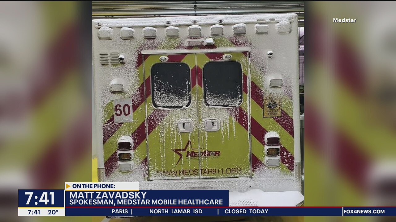 A look at how first responders are dealing with the winter weather