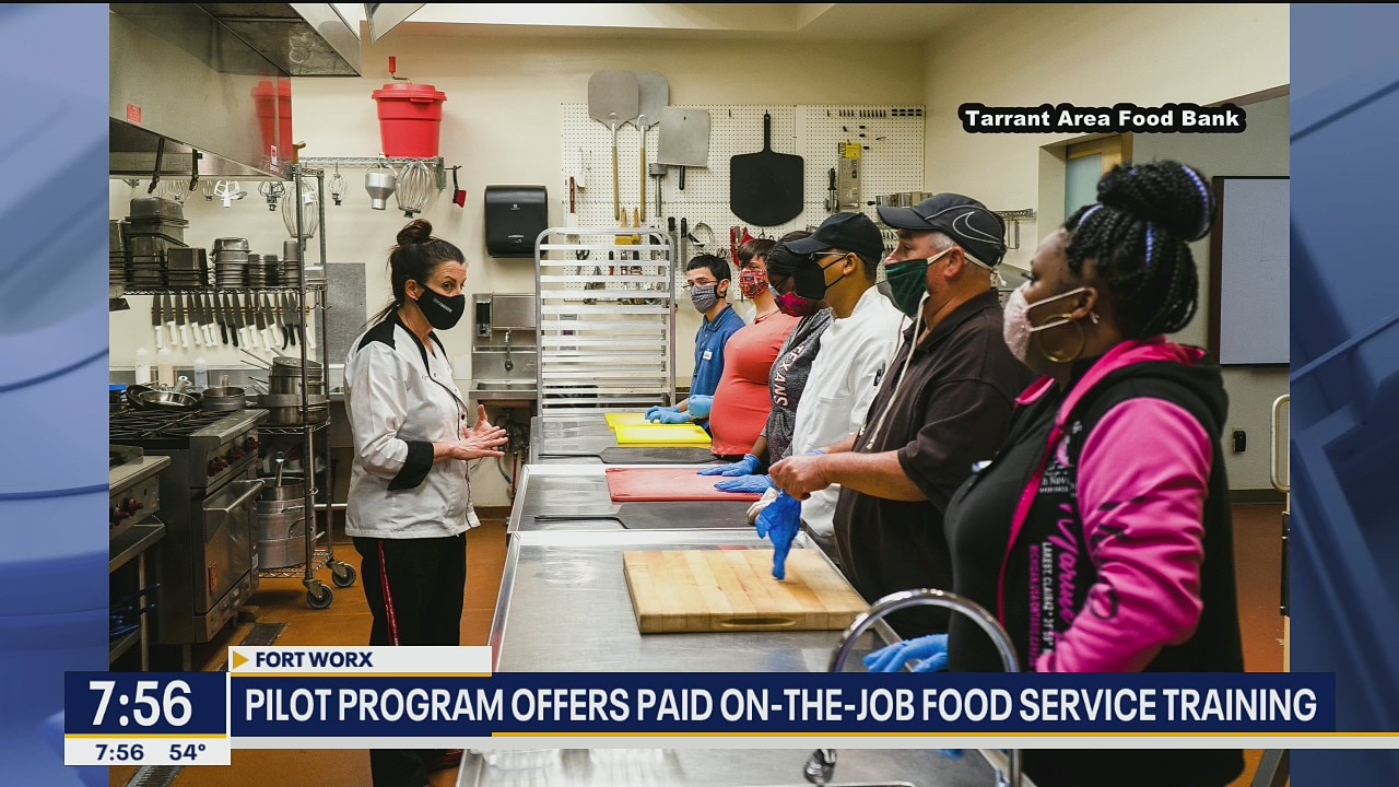 Program offers paid on-the-job food service training