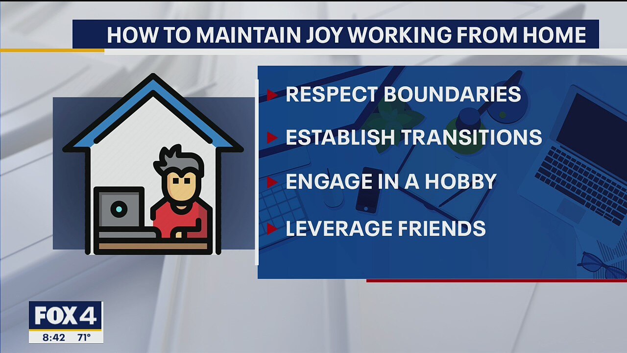 Maintaining Joy While Working For Home