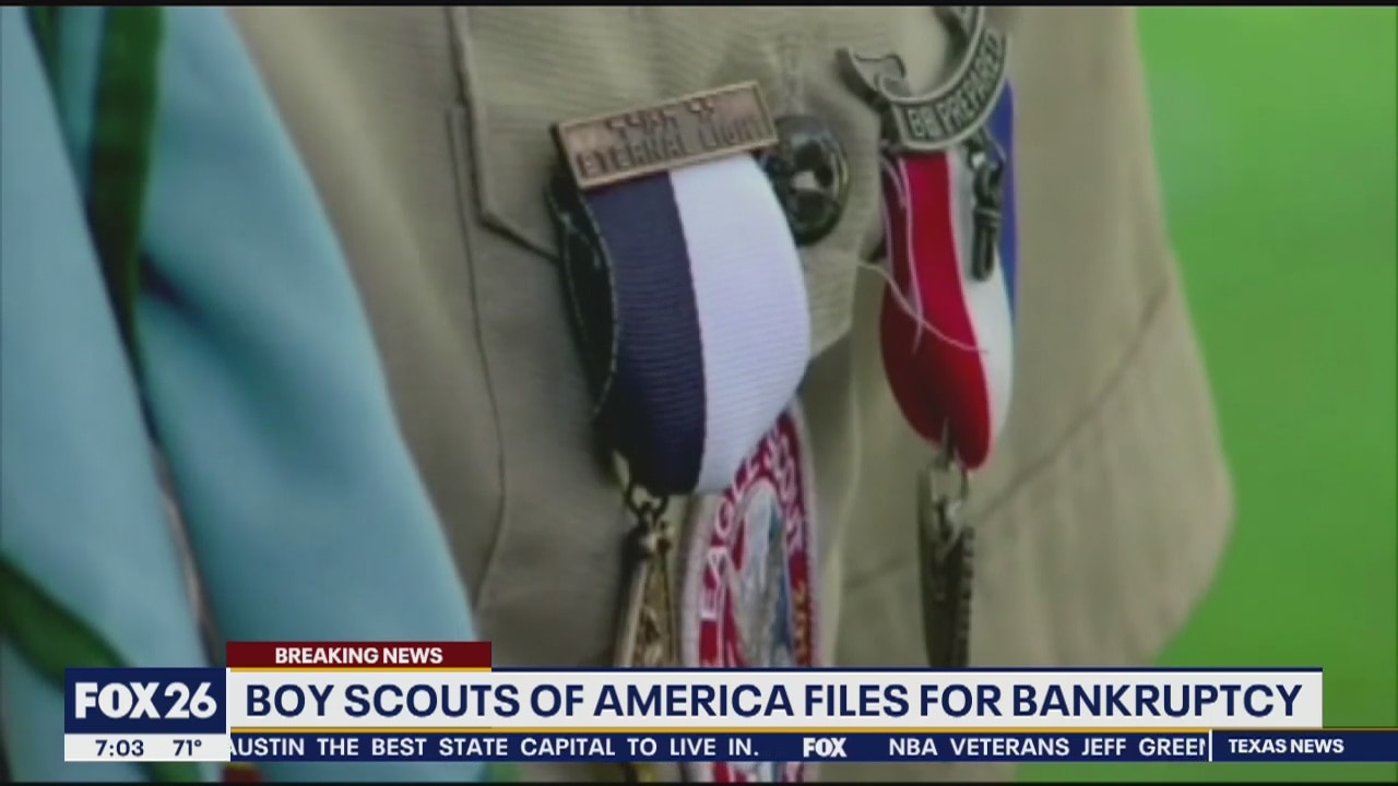 Boy Scouts of America files for bankruptcy