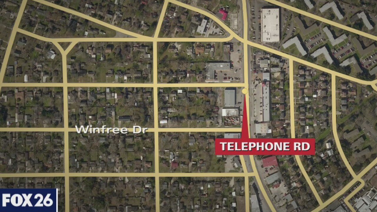 Officer-involved crash on Telephone Road