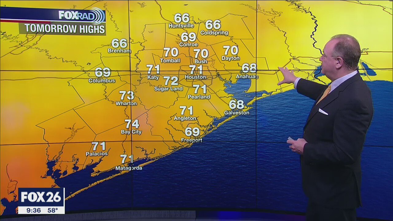 Tuesday Morning Weather Forecast