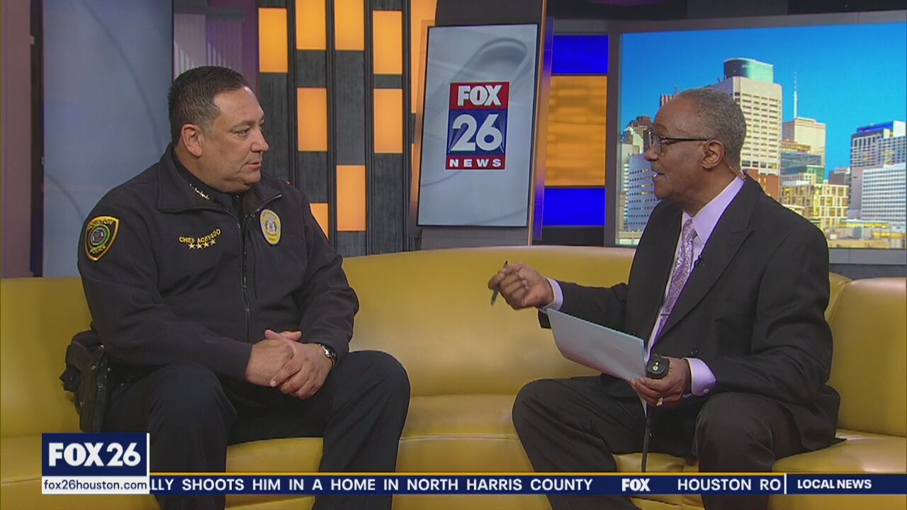 HPD Chief Art Acevedo discusses initiative to reduce violent crime