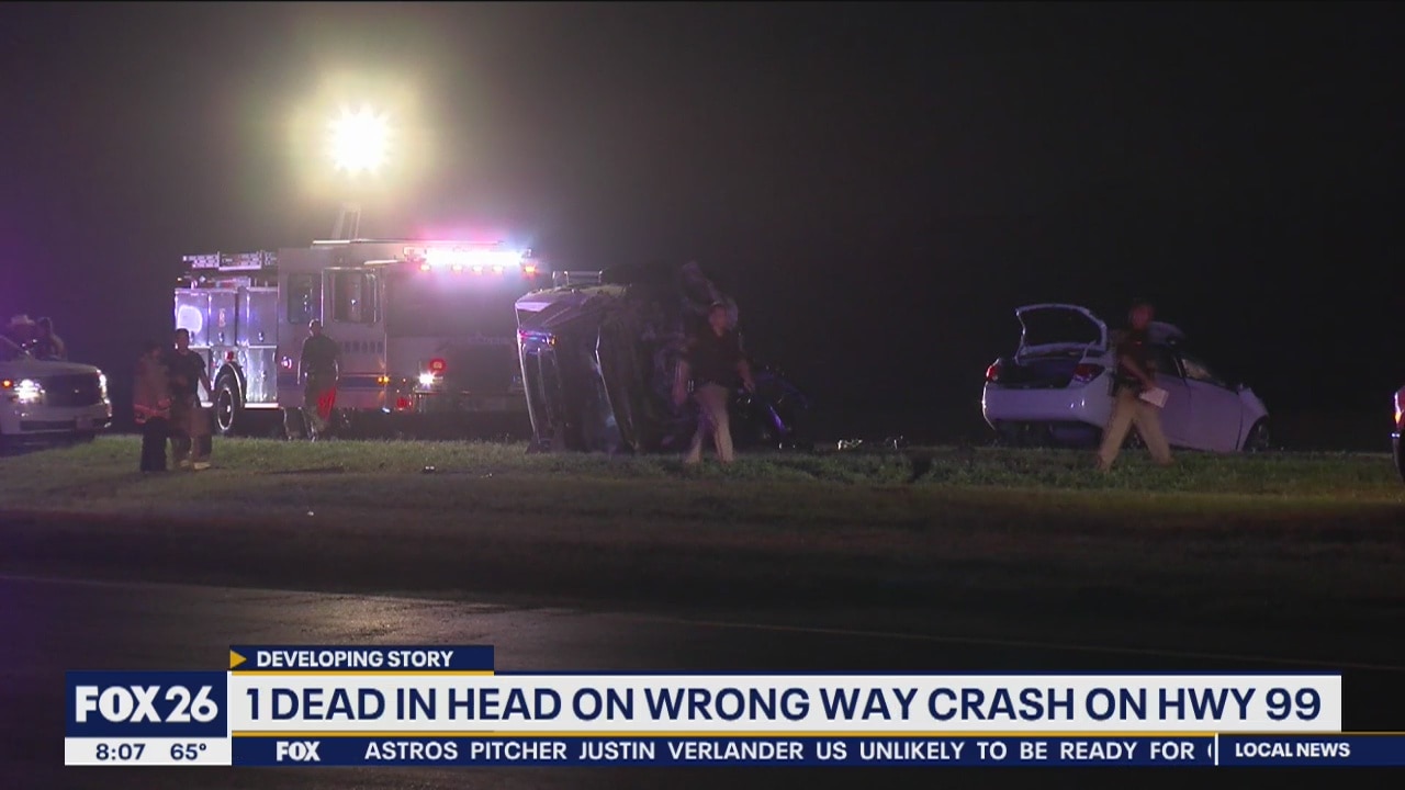 Driver killed in wrong way crash