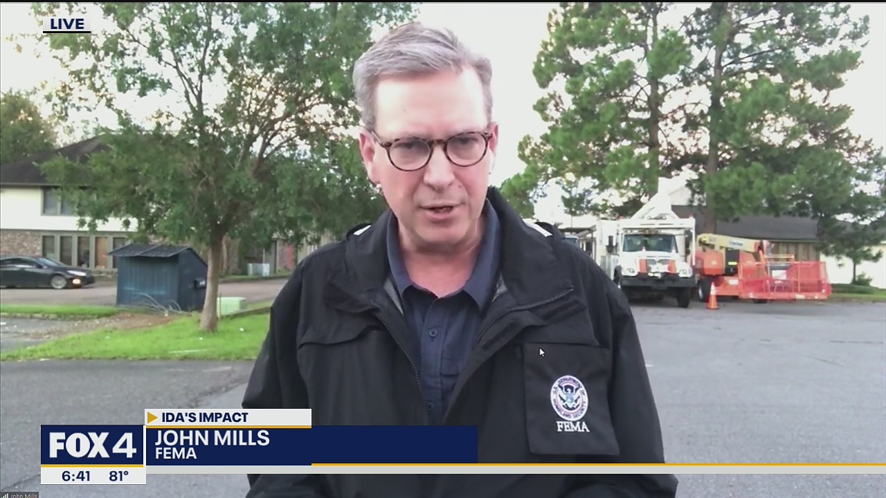 FEMA helping in the aftermath of Hurricane Ida