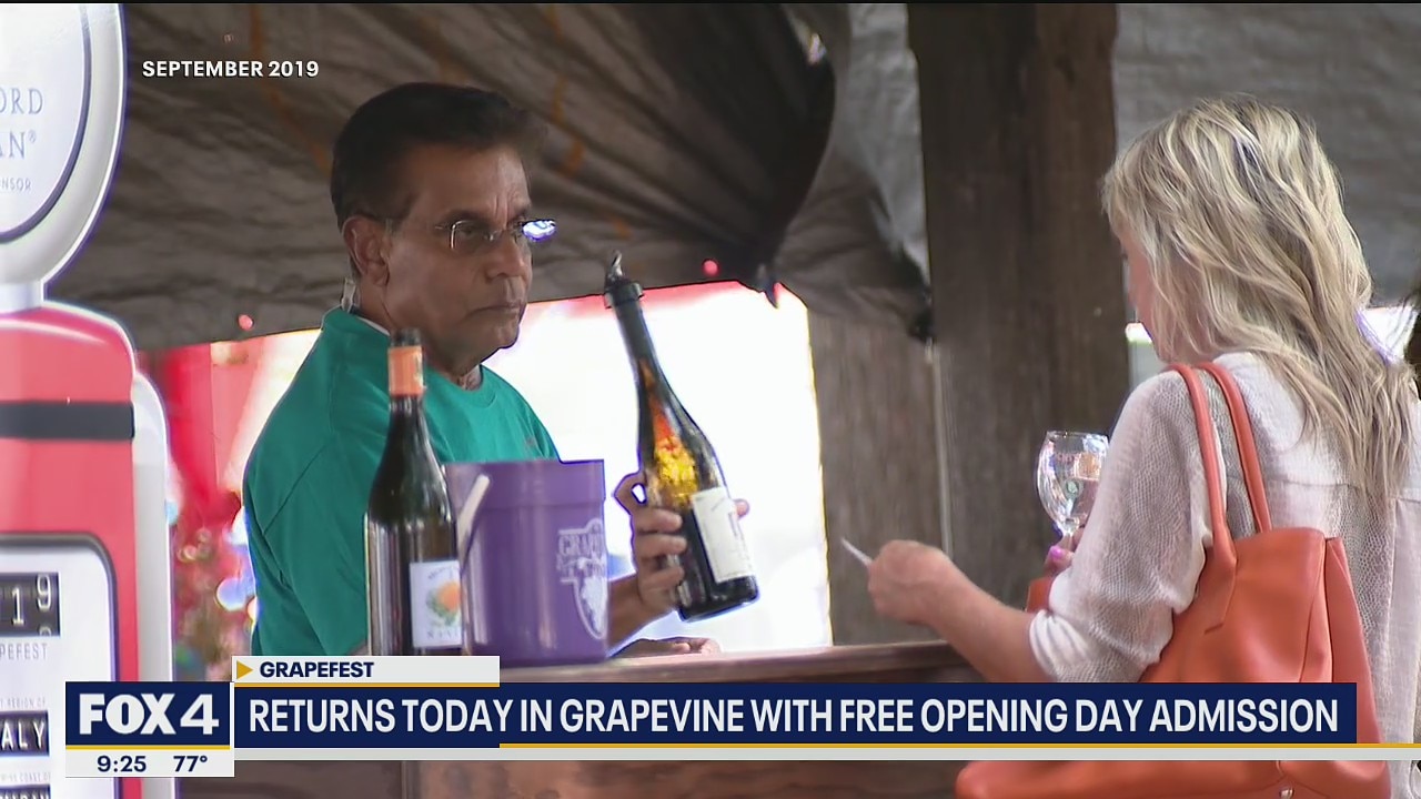 Grapevine's Grapefest kicks off with free admission on opening day