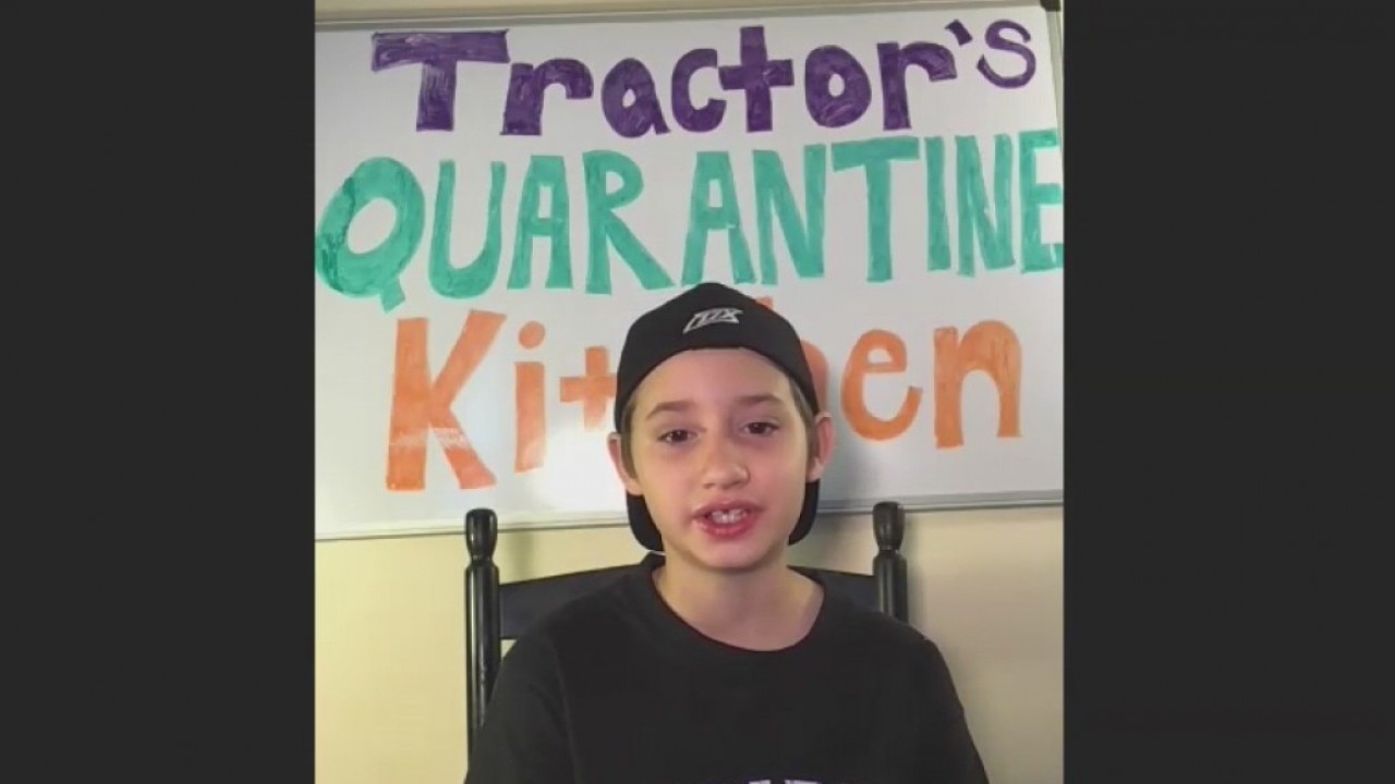 Humble fourth-grade student becomes food content creator during quarantine